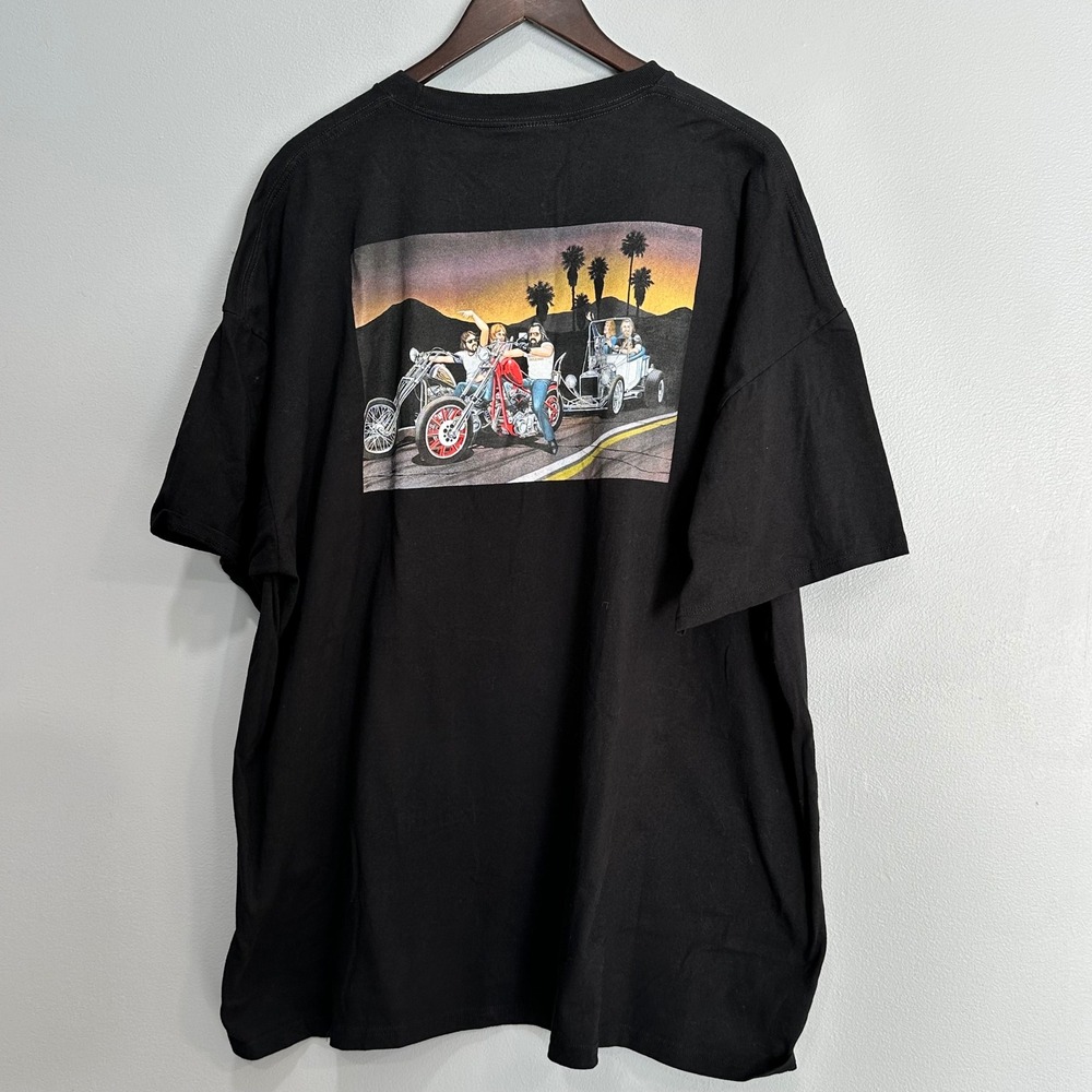 Loser‎ Machine Co David Mann Graphic T Shirt XXXL Black Motorcycle Art